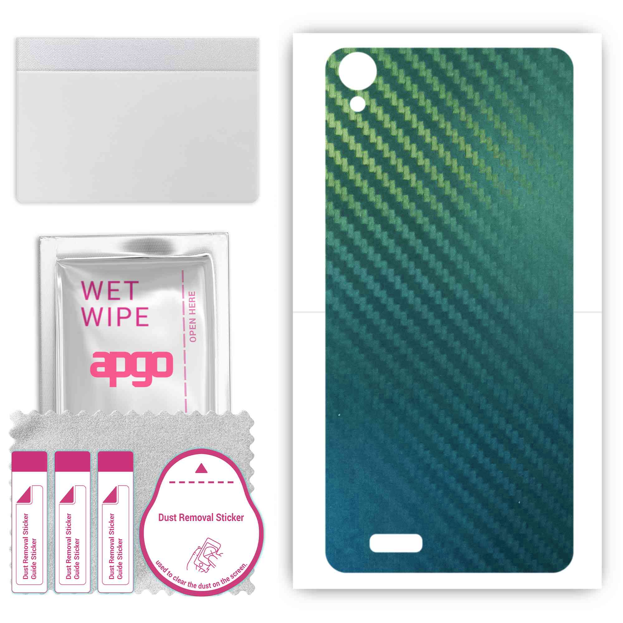 Apgo Protective Skin Sticker for the back compatible with Doogee X100, Wrap Film, Foil, Vinyl - Pattern Carbon Chameleon CAKA1
Apgo Protective Skin Sticker for the back compatible with Doogee X100, Wrap Film, Foil, Vinyl - Pattern Carbon Chameleon CAKA1