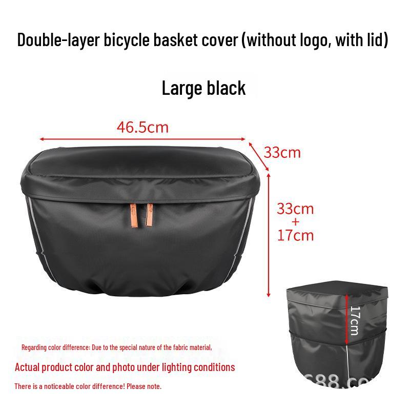 Double Layer Dust and Sun Protection Waterproof Bicycle Basket Cover for Increased Outdoor Storage Special Size
Double Layer Dust and Sun Protection Waterproof Bicycle Basket Cover for Increased Outdoor Storage Special Size