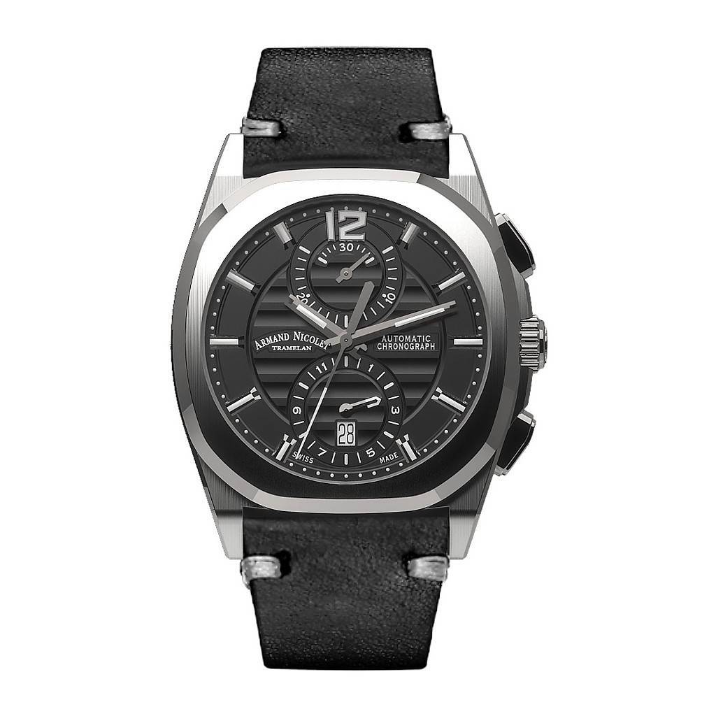 Armand Nicolet Tramelan J09 Хронограф Чорний циферблат Автоматичний A668AAA-NR-PK4140NR Ремінець зі шкіри теляти Чоловічий годинник чорний
Armand Nicolet Tramelan J09 Хронограф Чорний циферблат Автоматичний A668AAA-NR-PK4140NR Ремінець зі шкіри теляти Чоловічий годинник чорний
