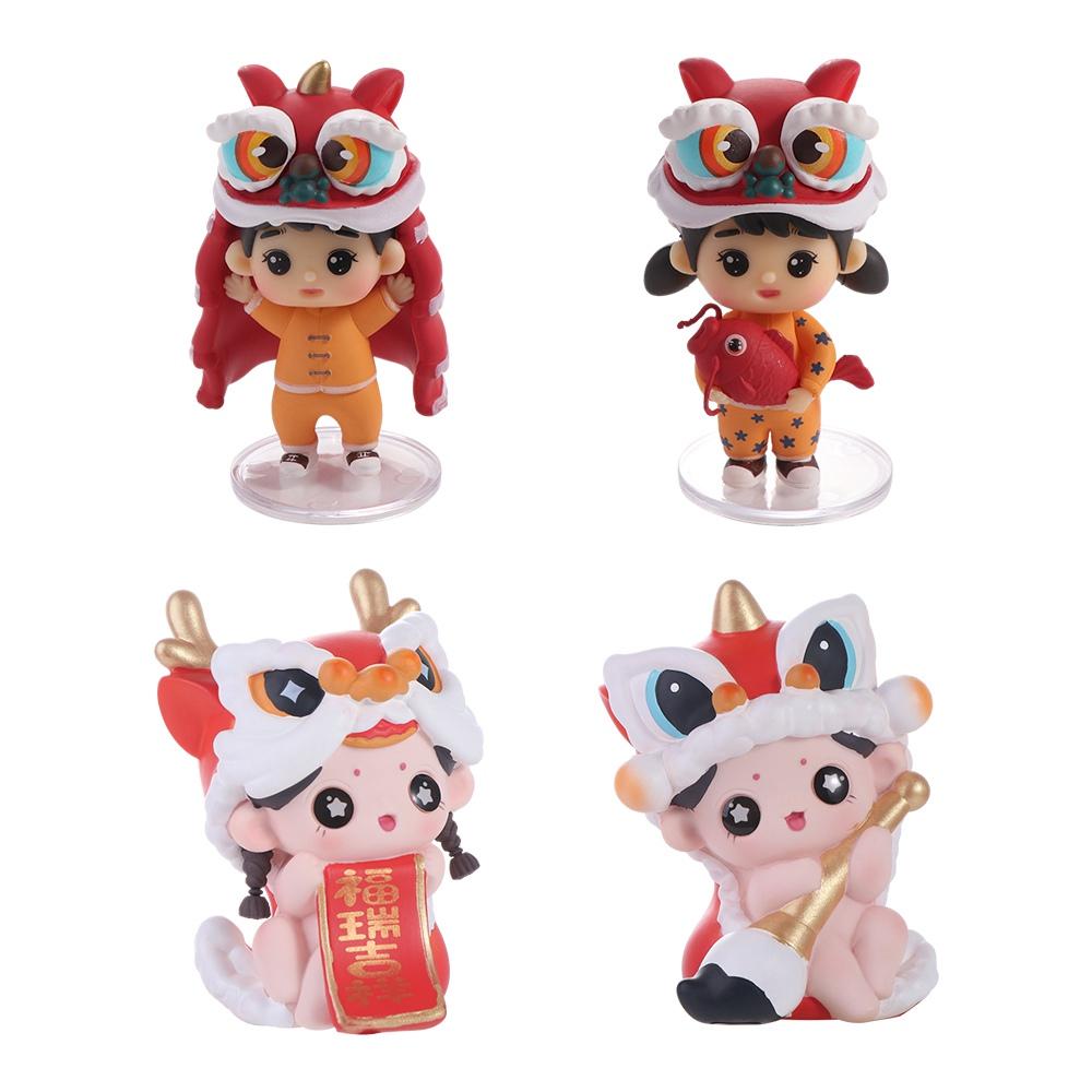 Boy and Girl Lion Dance Boy Statue Chinese New Year Lion Dance Ornaments Hone Decoration B
Boy and Girl Lion Dance Boy Statue Chinese New Year Lion Dance Ornaments Hone Decoration B