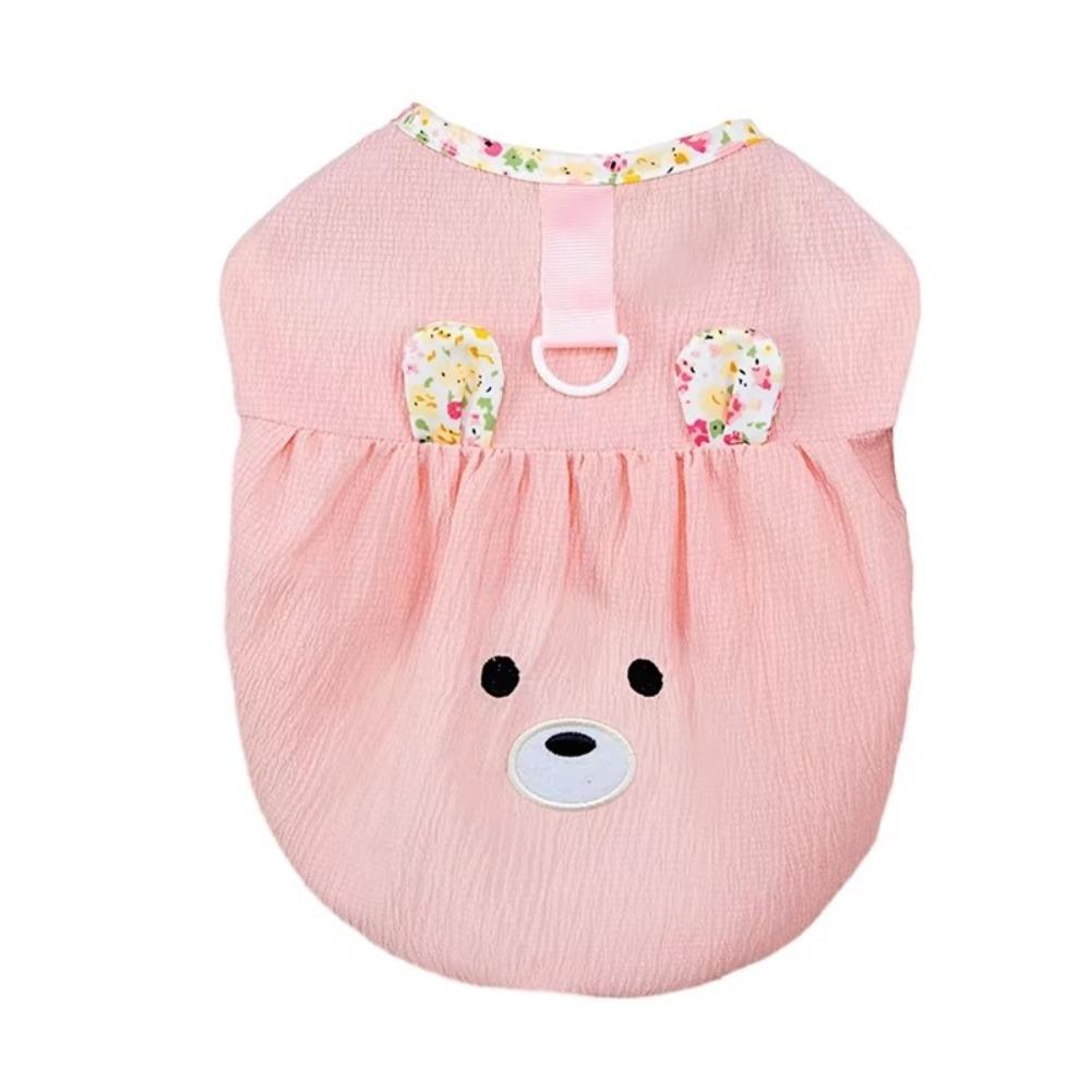 Cotton Dog Traction T-shirt Soft Dog Clothes Pet Vest Pet Camisole Skirt Kittens L розовый
Cotton Dog Traction T-shirt Soft Dog Clothes Pet Vest Pet Camisole Skirt Kittens L розовый