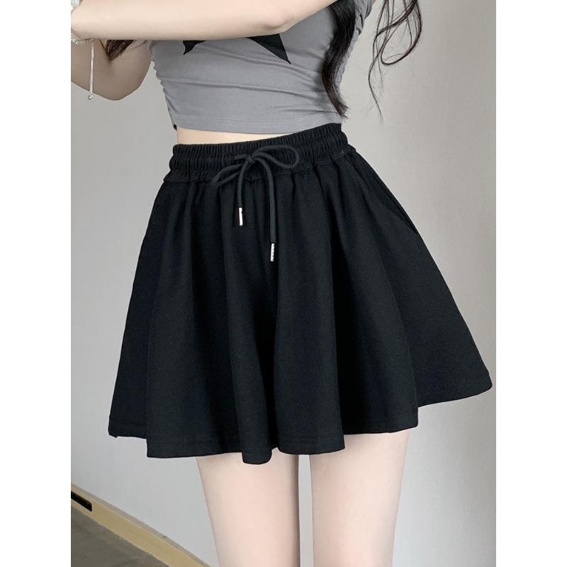 Women Summer Casual Puff Shorts Elastic Waist Loose Versatile Skirt Pants S чёрный
Women Summer Casual Puff Shorts Elastic Waist Loose Versatile Skirt Pants S чёрный