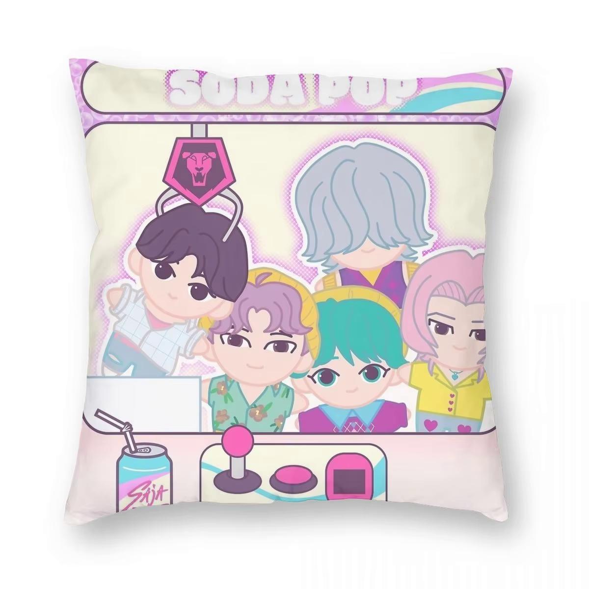Jinu KPop Demon Hunters Pillowcase Printing Polyester Cushion Cover Decorative Saja Boys Throw Pillow Case Cover Home Zipper 12x12Inch
Jinu KPop Demon Hunters Pillowcase Printing Polyester Cushion Cover Decorative Saja Boys Throw Pillow Case Cover Home Zipper 12x12Inch
