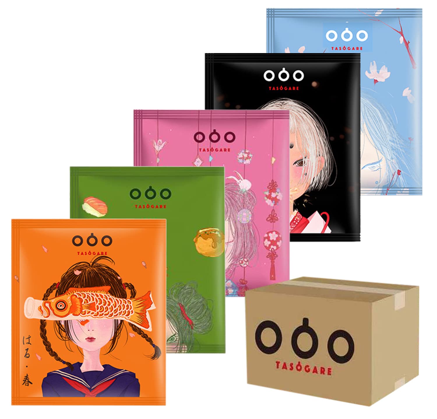 TASOGARE Drip Coffee Four Seasons Set Variety Bag Large Capacity 5 Types 10 Bags 50P Seasons (Four Set)
TASOGARE Drip Coffee Four Seasons Set Variety Bag Large Capacity 5 Types 10 Bags 50P Seasons (Four Set)