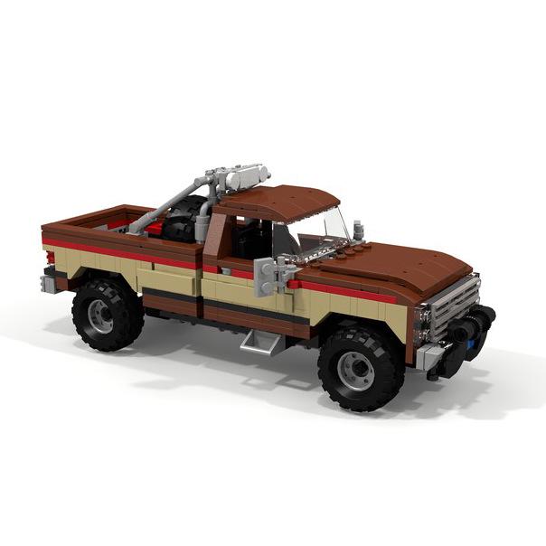 Cross-Border MOC 32826-GMC Off-Road Pickup Truck Building Blocks - Compatible with Lego Car Series
Cross-Border MOC 32826-GMC Off-Road Pickup Truck Building Blocks - Compatible with Lego Car Series