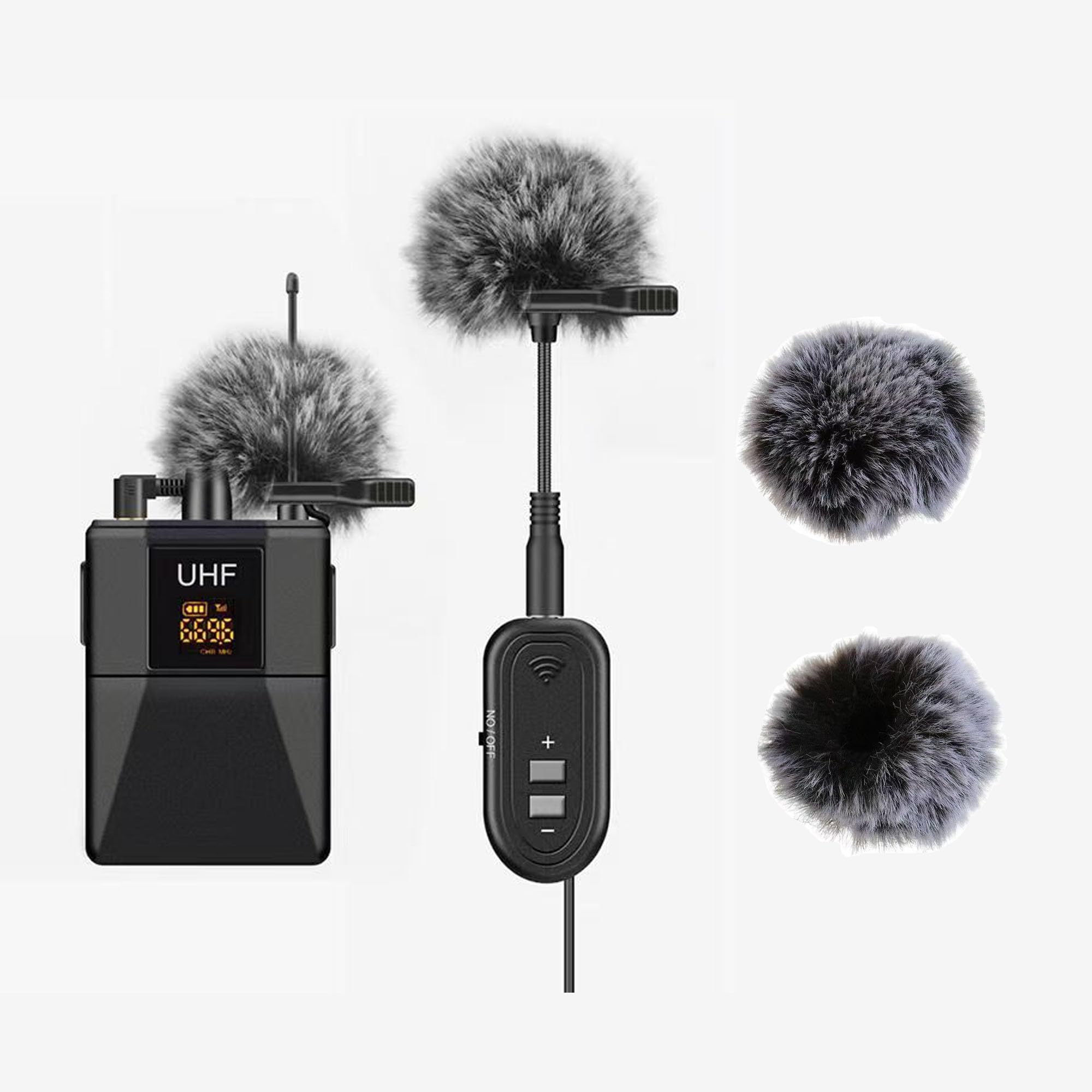 DEVENTORZ Lapel Microphone Wind 2 Noise Cancelling Microphone Intercom Microphone Lapel Microphone Hairy Loudspeaker Noise Microphone Lavalier
DEVENTORZ Lapel Microphone Wind 2 Noise Cancelling Microphone Intercom Microphone Lapel Microphone Hairy Loudspeaker Noise Microphone Lavalier