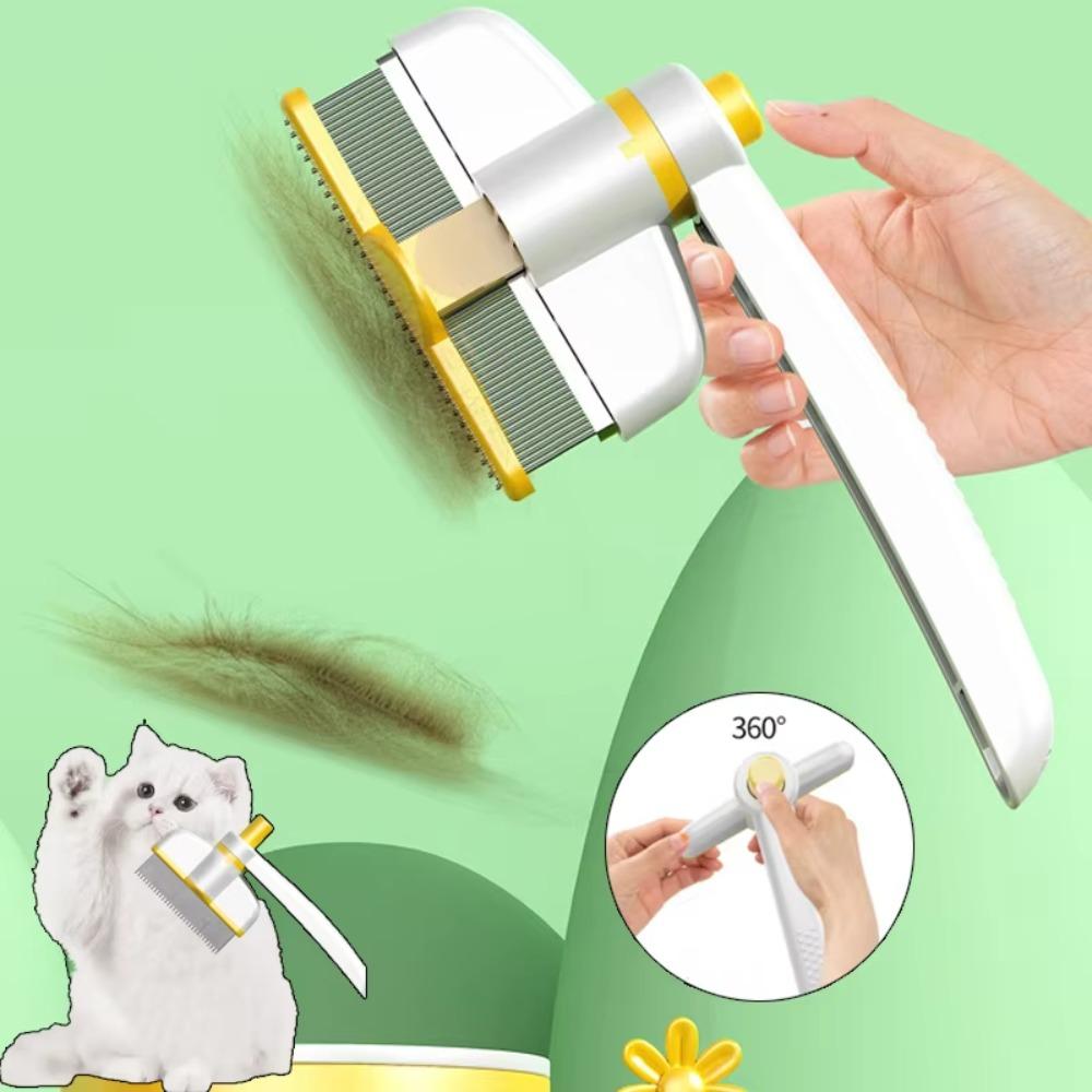 Cleaning Pets Hair Removal Comb Stainless Steel Cat Shedding Massage Combs Durable Pet Combs зелений
Cleaning Pets Hair Removal Comb Stainless Steel Cat Shedding Massage Combs Durable Pet Combs зелений