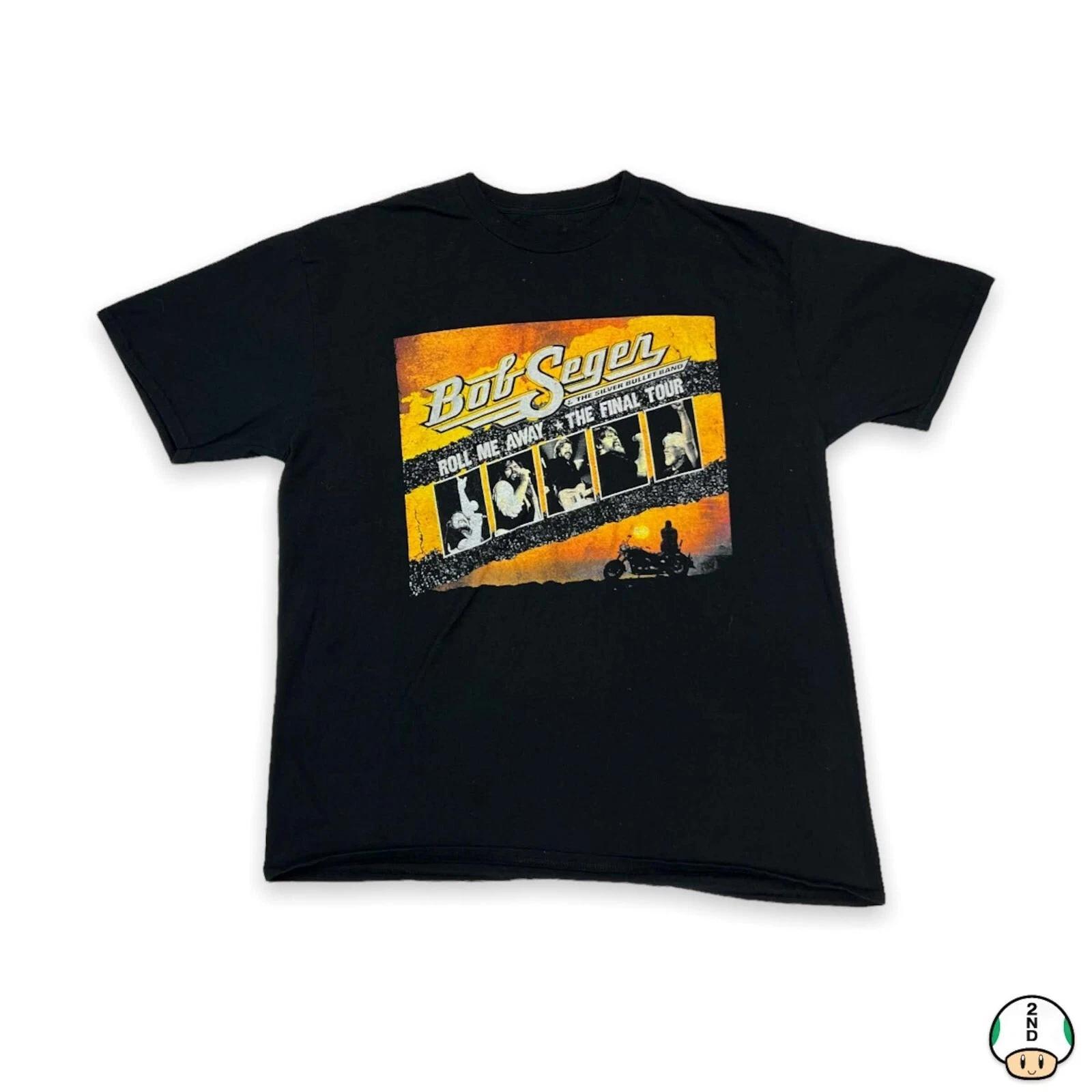 2019 Bob Seger & The Silver Bullet T Shirt Mens XL Band Final Rock Band Tour Tee M
2019 Bob Seger & The Silver Bullet T Shirt Mens XL Band Final Rock Band Tour Tee M