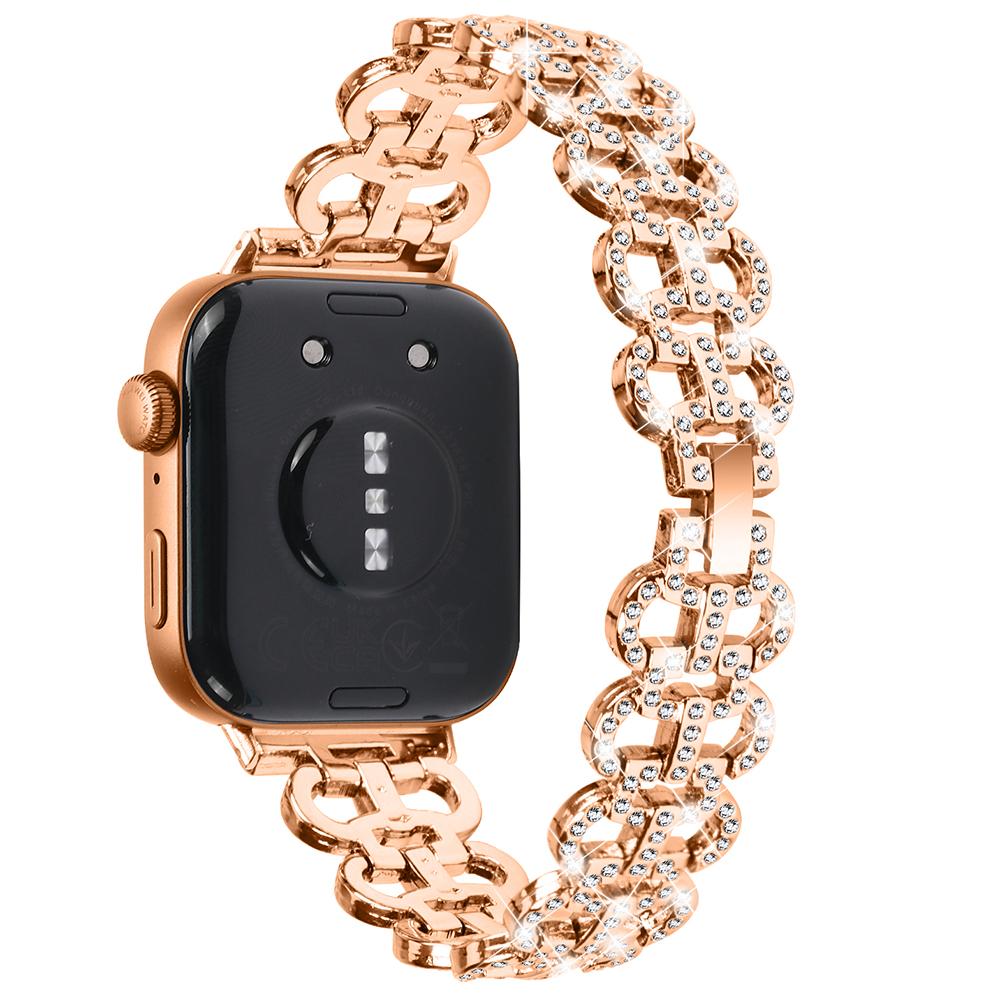 For Huawei Watch Fit 3 Metal Watch Band Gourd Shape Rhinestone Replacement Strap Rose Gold
For Huawei Watch Fit 3 Metal Watch Band Gourd Shape Rhinestone Replacement Strap Rose Gold