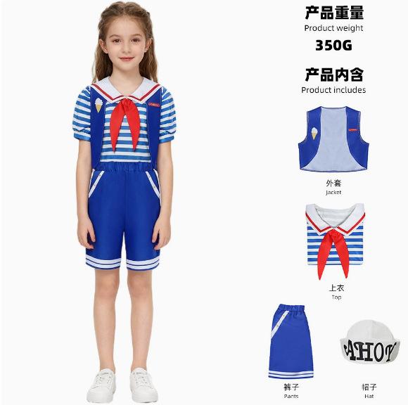 Хелловін Stranger Things Stranger Things 5 Костюм для косплею Костюм для косплею на сцену A kids size 110
Хелловін Stranger Things Stranger Things 5 Костюм для косплею Костюм для косплею на сцену A kids size 110