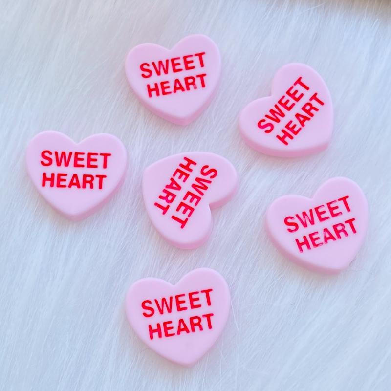 20pcs New Cute Resin Mini Heart Letter Flat back Cabochon Scrapbook Kawaii DIY Embellishments Accessories
20pcs New Cute Resin Mini Heart Letter Flat back Cabochon Scrapbook Kawaii DIY Embellishments Accessories