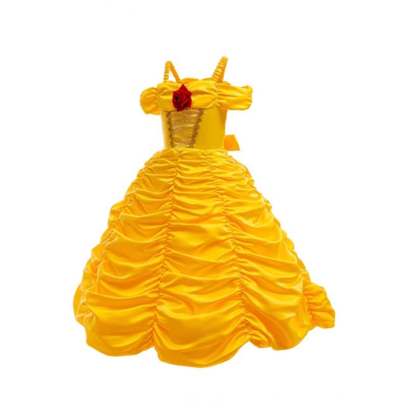 Belle Princess Dress Premium Design Rose Heavy Industries Birthday Dress Beautiful woman and Beast Bell Performance Dress 150cm жовтий
Belle Princess Dress Premium Design Rose Heavy Industries Birthday Dress Beautiful woman and Beast Bell Performance Dress 150cm жовтий