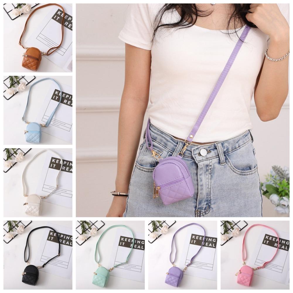Long Strap PU Mini Coin Purse Backpack Shape PU Small Wallet Earphone Mini Storage Bag Data Cable beige-keychain style no strap
Long Strap PU Mini Coin Purse Backpack Shape PU Small Wallet Earphone Mini Storage Bag Data Cable beige-keychain style no strap