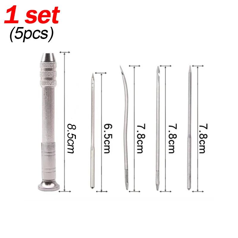 5/25pcs Leather Sewing Needles Kit Leather Awl Needle Multi-functional Replaceable Shoe Repair Tool DIY Handmade Crochet Crafts
5/25pcs Leather Sewing Needles Kit Leather Awl Needle Multi-functional Replaceable Shoe Repair Tool DIY Handmade Crochet Crafts