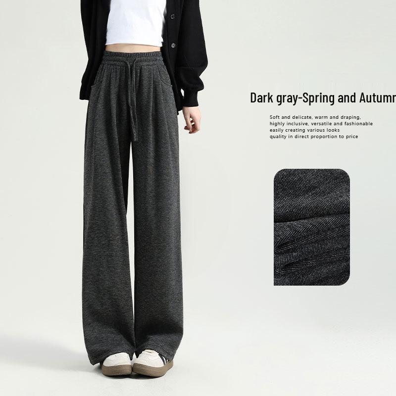 Fluffy High-Waist Wide-Leg Pants for Women - Autumn/Winter 2026, Soft Drape, Slimming, Loose Fit, Small Sizes, White. S (80-95 jin)
Fluffy High-Waist Wide-Leg Pants for Women - Autumn/Winter 2026, Soft Drape, Slimming, Loose Fit, Small Sizes, White. S (80-95 jin)