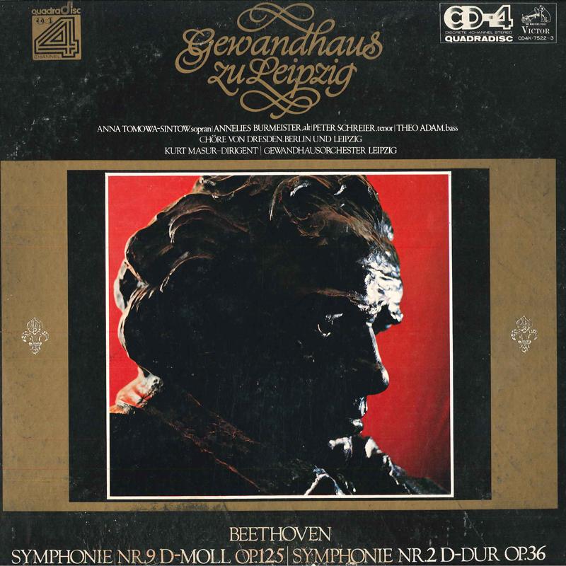 LP Record KURT MASUR(COND.)/GEWADHAUSORCHESTE - Beethoven:symphonie Nr.2 D-dur Op.3 CD4K75223 VICTOR Japan Classical Used
LP Record KURT MASUR(COND.)/GEWADHAUSORCHESTE - Beethoven:symphonie Nr.2 D-dur Op.3 CD4K75223 VICTOR Japan Classical Used