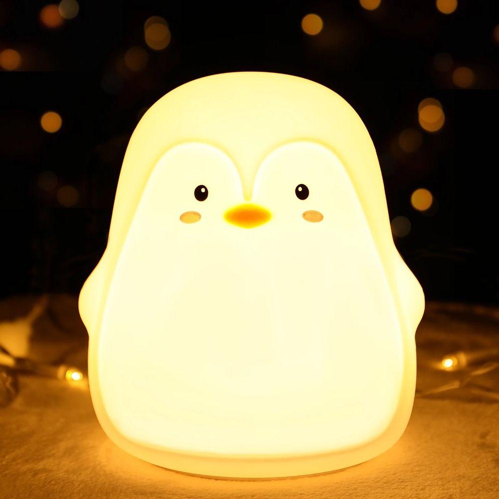 Cute Penguin Baby Night Light 7 Colorful Bedside Light Room Decor LED Table Lamp Nursery
Cute Penguin Baby Night Light 7 Colorful Bedside Light Room Decor LED Table Lamp Nursery