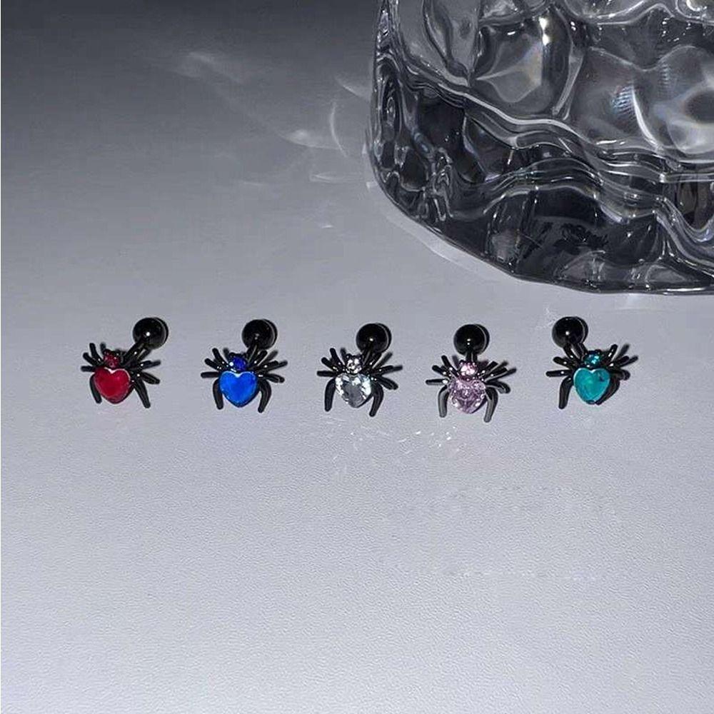 Zircon Niche Design Spider Ins Style Copper Stud Earrings Women Earrings Ear Studs Piercing Earring
Zircon Niche Design Spider Ins Style Copper Stud Earrings Women Earrings Ear Studs Piercing Earring