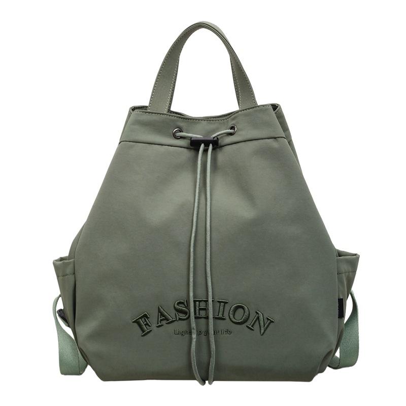 Cloth Bag Bucket Backpack Female Large-Capacity Leisure Student Class Schoolbag Outdoor Mountaineering Bag Lightweight Travel Backpack зелений
Cloth Bag Bucket Backpack Female Large-Capacity Leisure Student Class Schoolbag Outdoor Mountaineering Bag Lightweight Travel Backpack зелений