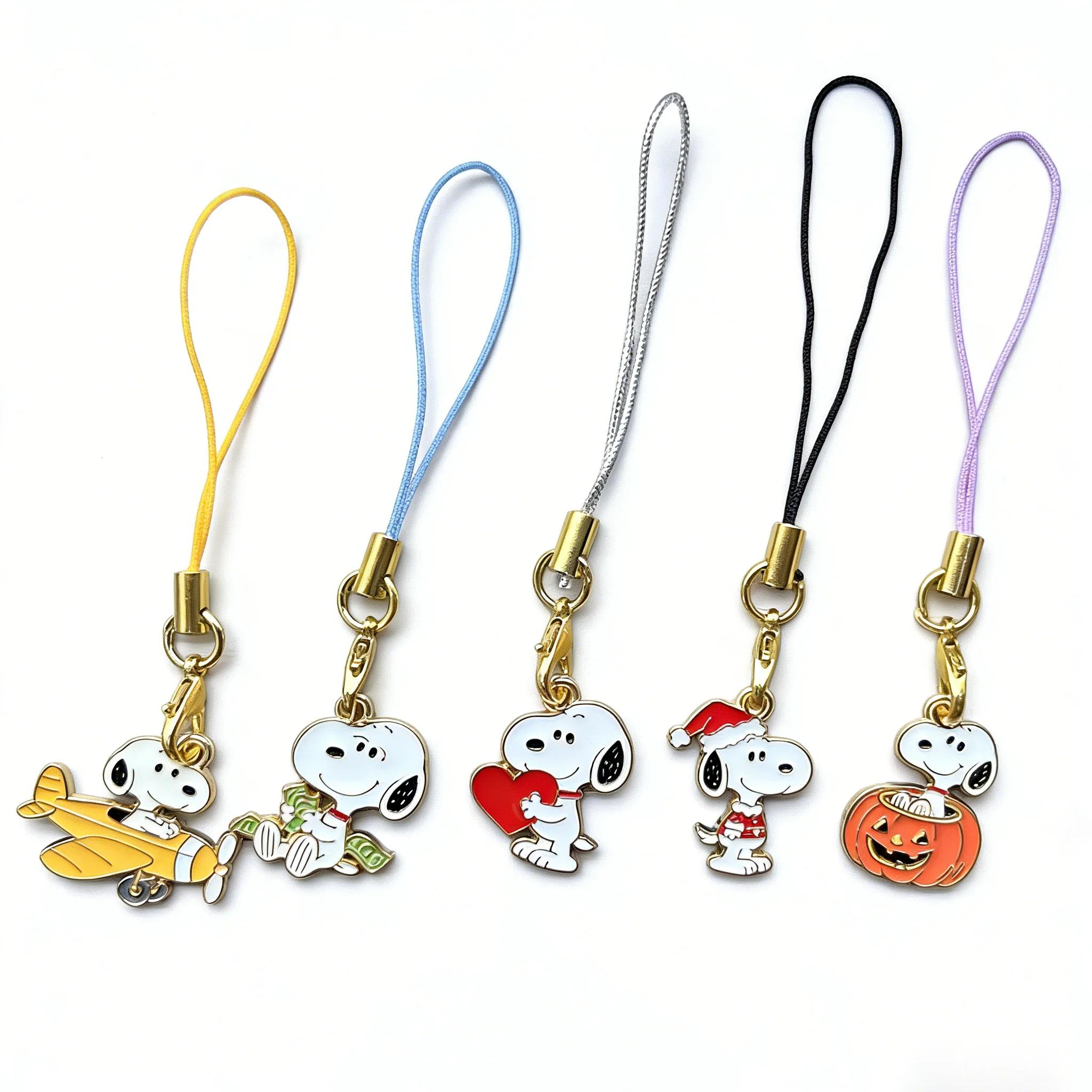 5Pcs Kawaii Snoopy Animation Phone Chain Key Lanyard Schoolbag Charm Pendant Bag Keychain Jewelry Present For Girls And Kids
5Pcs Kawaii Snoopy Animation Phone Chain Key Lanyard Schoolbag Charm Pendant Bag Keychain Jewelry Present For Girls And Kids