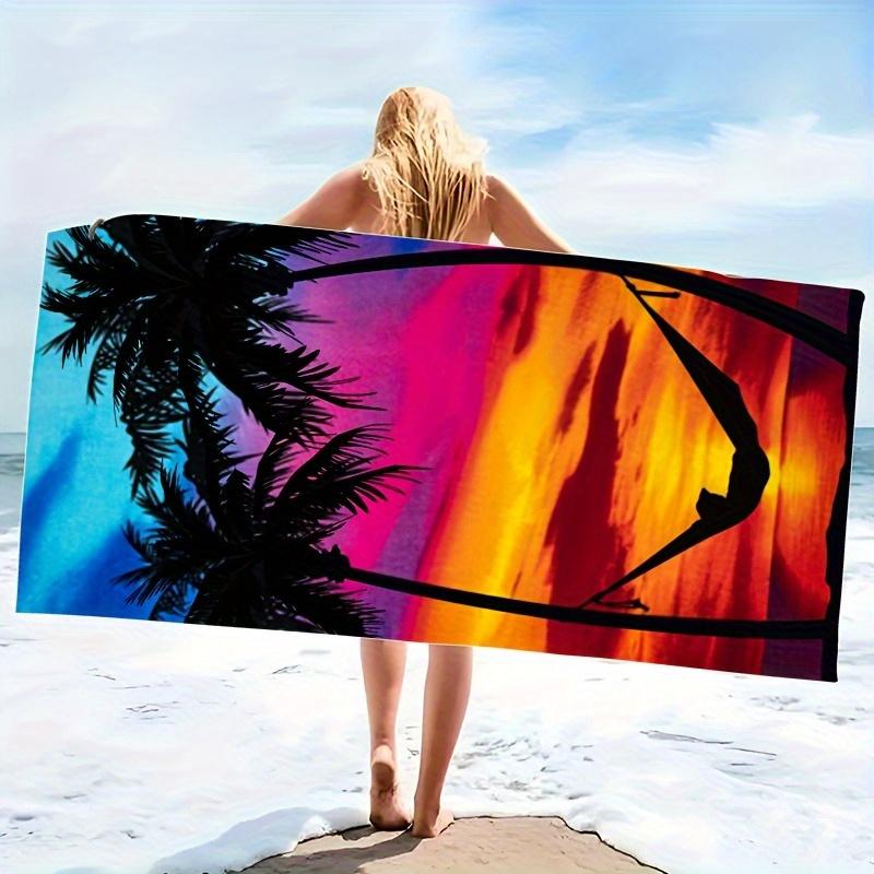 Vibrant Palm Trees Sunset Beach Towel, Summer Getaways Hand Towel Quick Dry Soft W30*H60(CM)
Vibrant Palm Trees Sunset Beach Towel, Summer Getaways Hand Towel Quick Dry Soft W30*H60(CM)
