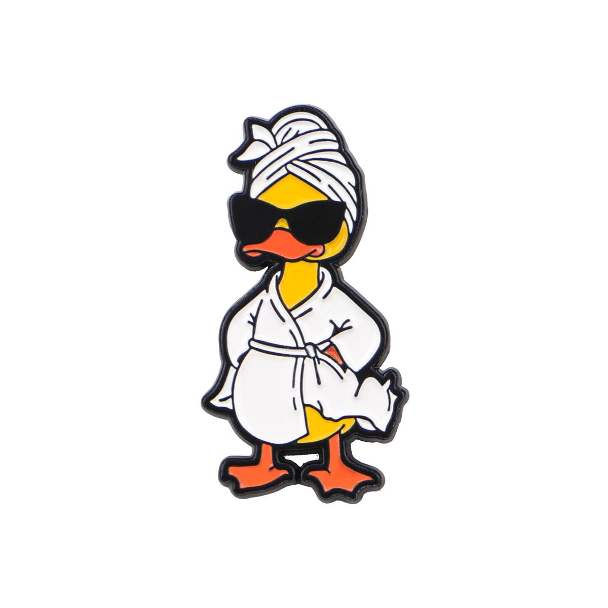 Funny Spa Duck Couple Enamel Pin Loading Black Cat Brooch Lapel Pin Badge on Backpack Clothing Accessories Jewelry Friends Gifts
Funny Spa Duck Couple Enamel Pin Loading Black Cat Brooch Lapel Pin Badge on Backpack Clothing Accessories Jewelry Friends Gifts