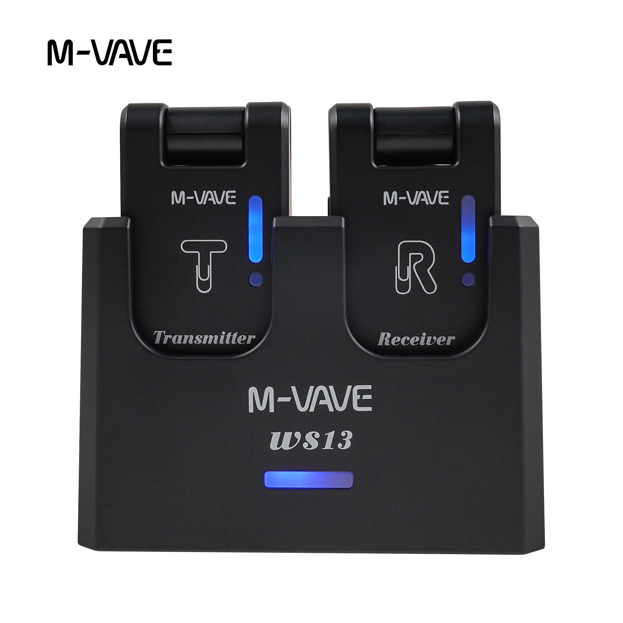 M-VAVE WS13 Wireless Transmitter and Receiver Set 5.8GHz Digital Lossless Audio Rechargeable Suitable for Guitar and Bass
M-VAVE WS13 Wireless Transmitter and Receiver Set 5.8GHz Digital Lossless Audio Rechargeable Suitable for Guitar and Bass