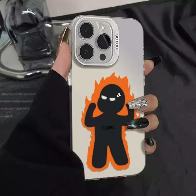 Cool Angry Guy Flame Aesthetic Matte Phone Case, Trendy FLAME Cartoon Shockproof Protective Cover for iPhone XIAOMI 17 Ultra різнокольоровий
Cool Angry Guy Flame Aesthetic Matte Phone Case, Trendy FLAME Cartoon Shockproof Protective Cover for iPhone XIAOMI 17 Ultra різнокольоровий