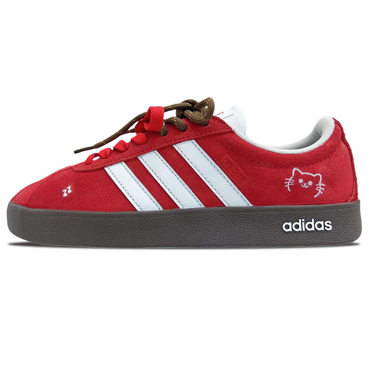 Adidas VL COURT 2.0 Suede Cushioning, Wear Resistant Low top Skateboard Shoes Unisex Scarlet HQ1802(Team1071-) 36
Adidas VL COURT 2.0 Suede Cushioning, Wear Resistant Low top Skateboard Shoes Unisex Scarlet HQ1802(Team1071-) 36
