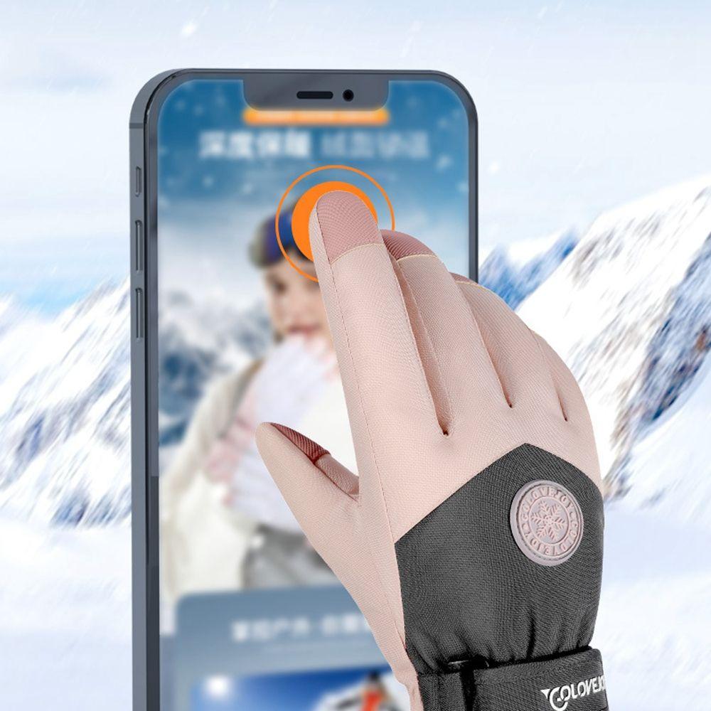 Motorcycle Accessories Winter Warm Gloves Motorcycle Gloves Skiing Gloves Touchscreen Gloves pink-Women
Motorcycle Accessories Winter Warm Gloves Motorcycle Gloves Skiing Gloves Touchscreen Gloves pink-Women