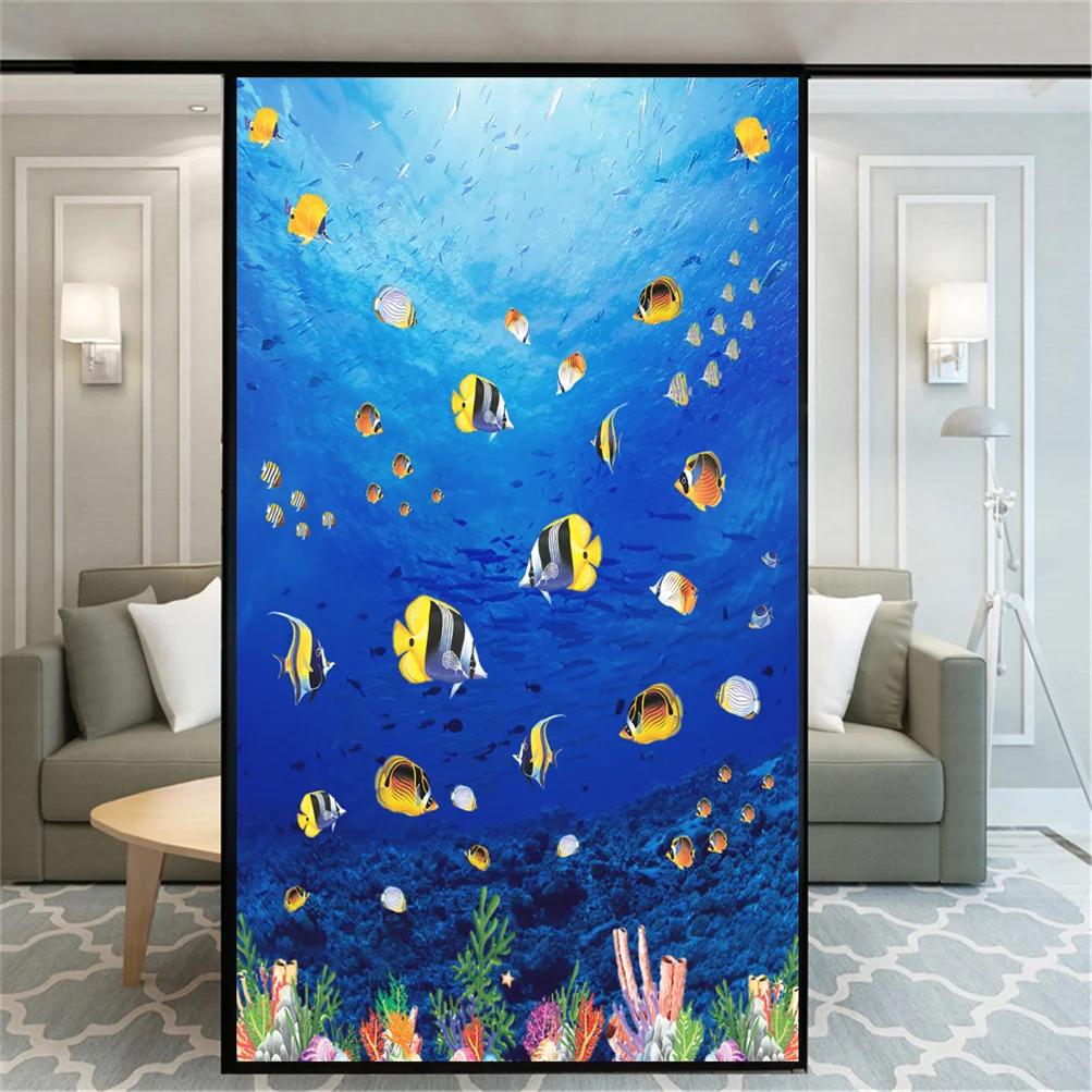 Static Cling Privacy Window Film Decorative Sea World Window Coverings Glass Window Sticker (as the picture,40x60cm WxH)
Static Cling Privacy Window Film Decorative Sea World Window Coverings Glass Window Sticker (as the picture,40x60cm WxH)