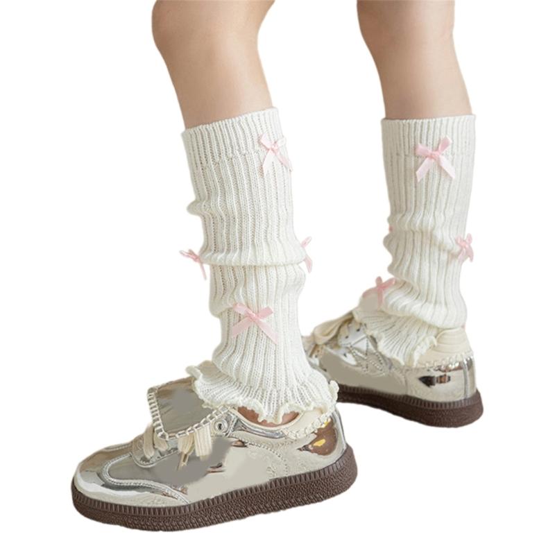 Bows Topped Long Socks for Kids Comfortable & Breathable Leg Warmers Fashionable Toddler Socks Everyday Wear for Girls
Bows Topped Long Socks for Kids Comfortable & Breathable Leg Warmers Fashionable Toddler Socks Everyday Wear for Girls
