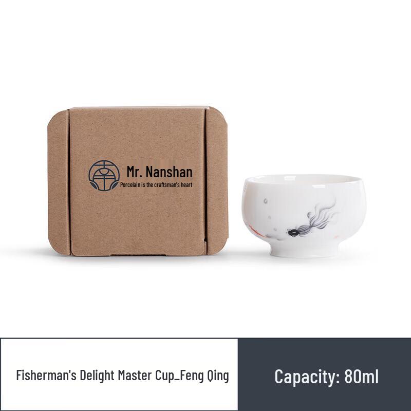Mr. Nanshan Ceramic Kung Fu Personal Tea Cup 80ml
Mr. Nanshan Ceramic Kung Fu Personal Tea Cup 80ml