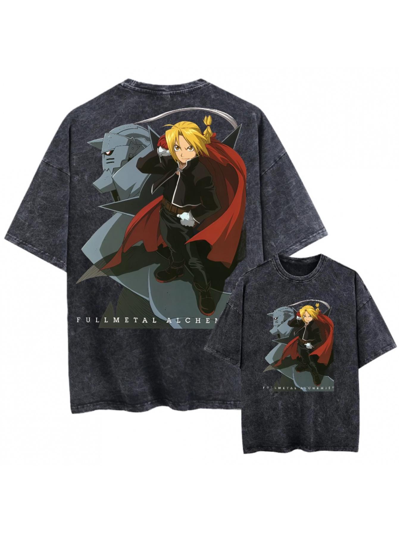 Soul Eater Anime Lover Washed Tshirt Year round clothing personality Clothes Plus Size Unisex high quality hot product Couples S
Soul Eater Anime Lover Washed Tshirt Year round clothing personality Clothes Plus Size Unisex high quality hot product Couples S