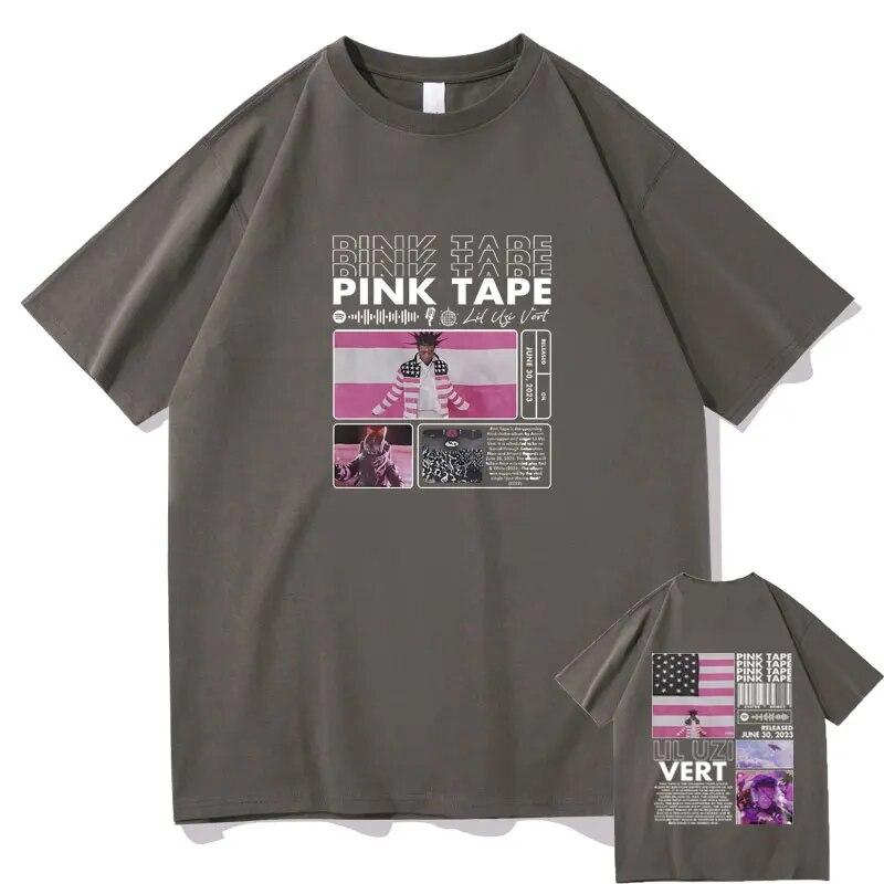 Репер Lil Uzi Vert Pink Tape Print Графічні футболки унісекс, хіп-хоп, рок, футболка, унісекс, вулична футболка, унісекс, чиста бавовна 2XL
Репер Lil Uzi Vert Pink Tape Print Графічні футболки унісекс, хіп-хоп, рок, футболка, унісекс, вулична футболка, унісекс, чиста бавовна 2XL