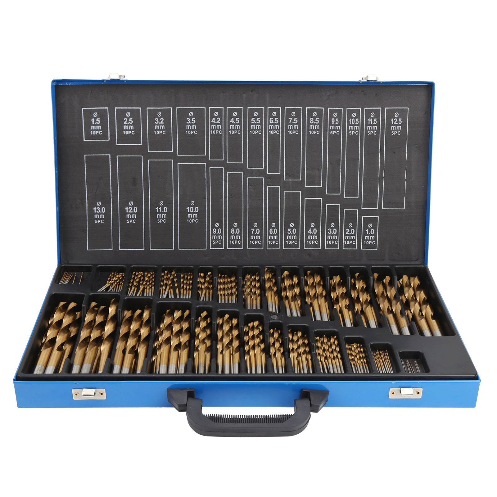 Metric Drill Bits Set with Storage Box High‑Speed Steel for Iron Alum inium Wood Plastic Drill Bit Set Twist Drill Bit
Metric Drill Bits Set with Storage Box High‑Speed Steel for Iron Alum inium Wood Plastic Drill Bit Set Twist Drill Bit