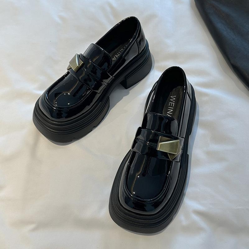 Black platform British small leather shoes women s spring and autumn new retro Mary Jane one-pedal single shoes 35
Black platform British small leather shoes women s spring and autumn new retro Mary Jane one-pedal single shoes 35