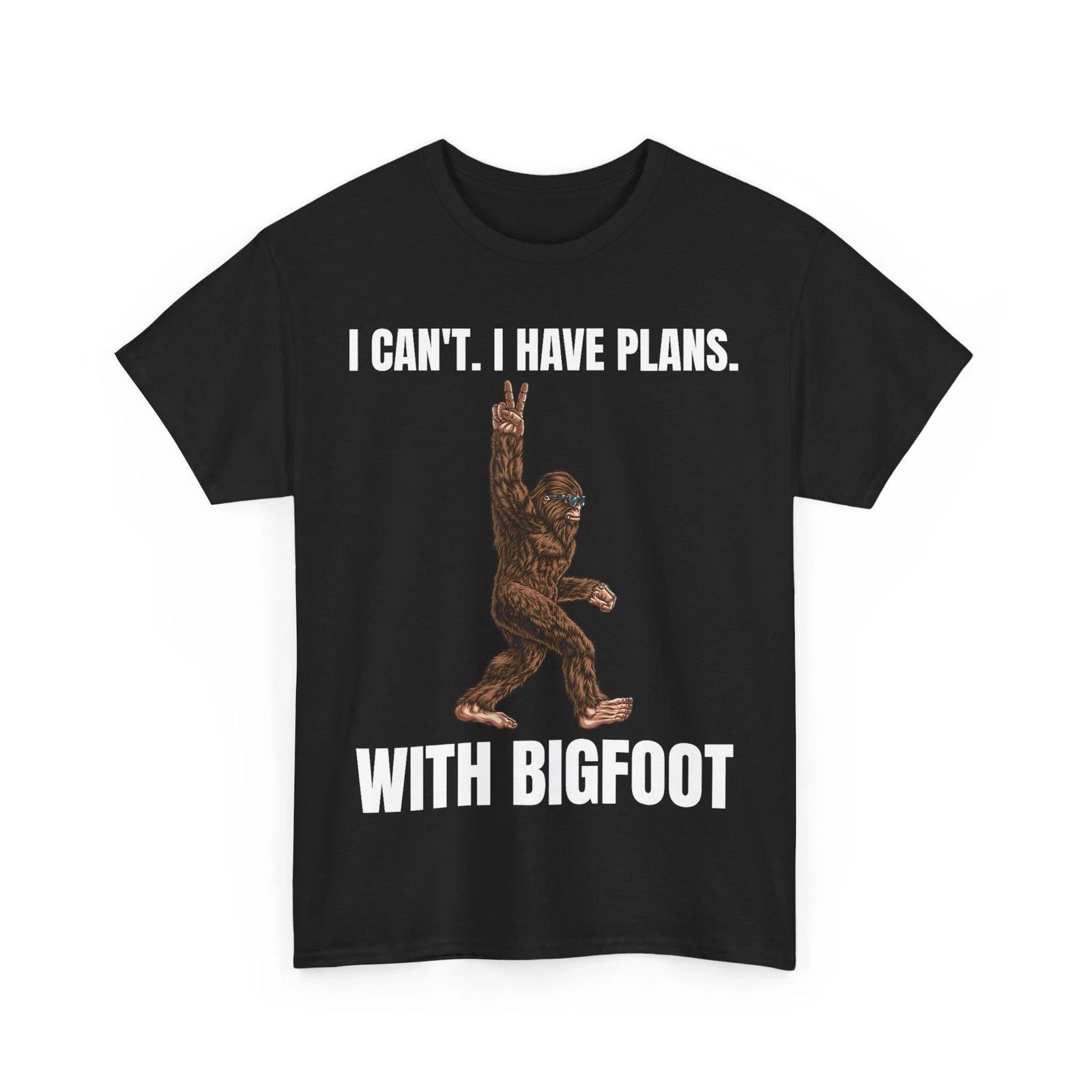 I Can t I have Plans With Bigfoot Funny Sasquatch Big Foot T shirt 4XL
I Can t I have Plans With Bigfoot Funny Sasquatch Big Foot T shirt 4XL
