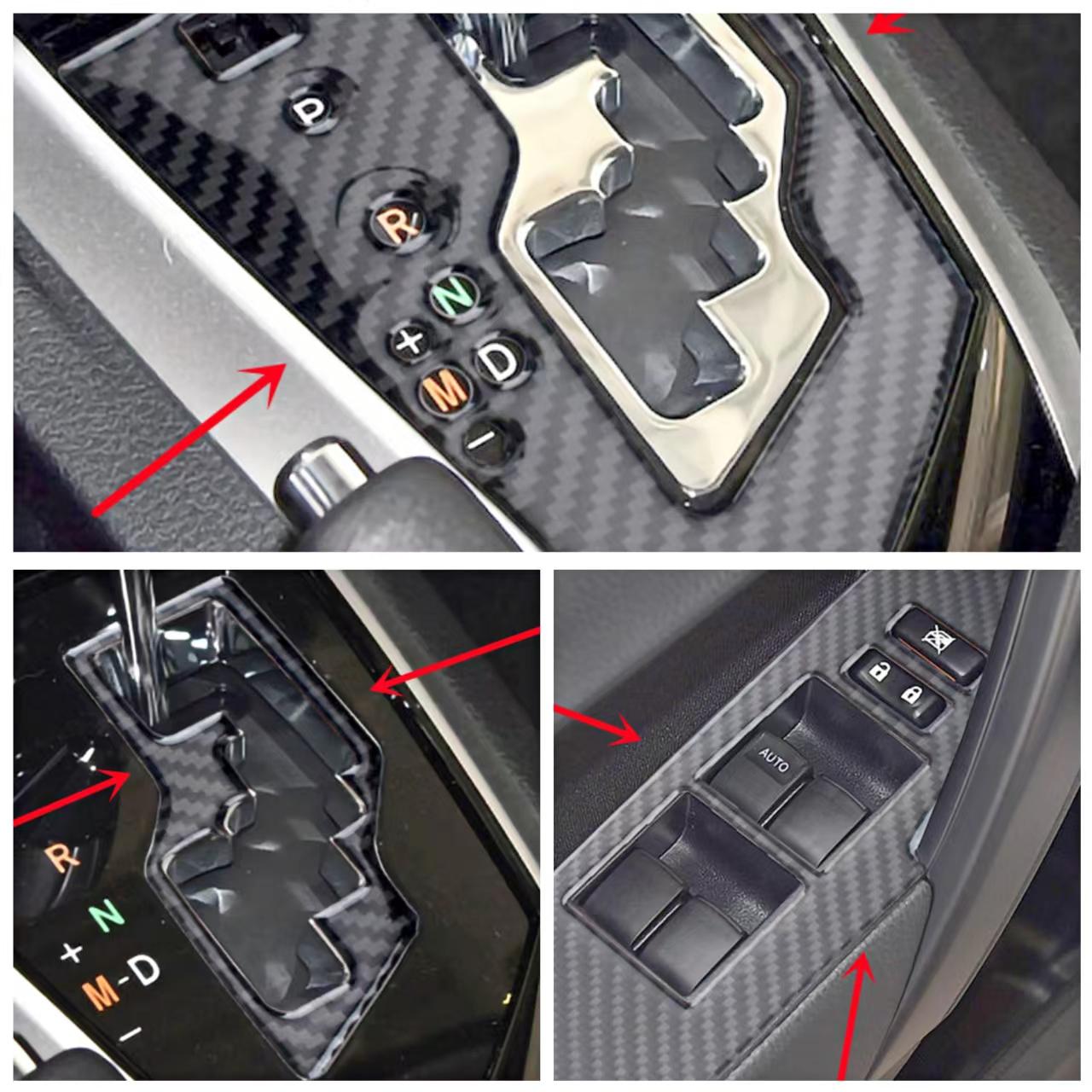 Наклейки с наклейками на салон автомобиля из углеродного волокна для Toyota Corolla 2014-2018 Auto Inner Decoration
Наклейки с наклейками на салон автомобиля из углеродного волокна для Toyota Corolla 2014-2018 Auto Inner Decoration