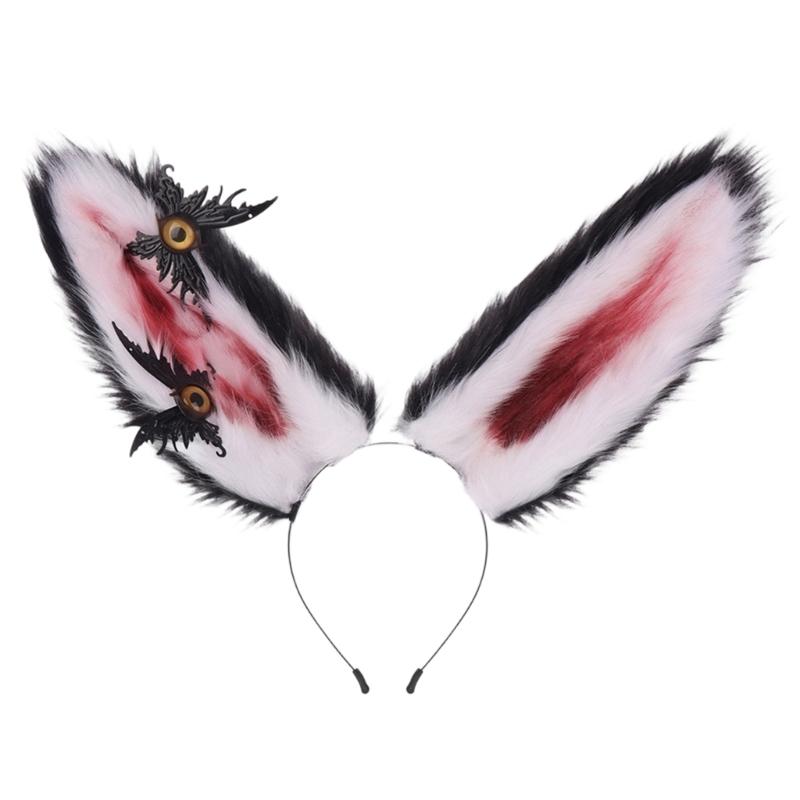 Plush Rabbit Ears Headband For Kids Soft Comfortable Hair Accessory For Party Costume Photography Color Available чорний
Plush Rabbit Ears Headband For Kids Soft Comfortable Hair Accessory For Party Costume Photography Color Available чорний