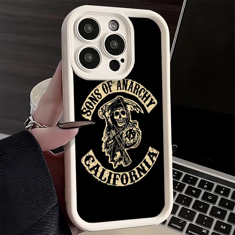 Phone Case for iPhone 17 Air 16E 15 16 Pro Max Sons Of Anarchy Cover 14 Plus 13 12 Mini Soft Shell Silicone Fundas iPhone 12Pro
Phone Case for iPhone 17 Air 16E 15 16 Pro Max Sons Of Anarchy Cover 14 Plus 13 12 Mini Soft Shell Silicone Fundas iPhone 12Pro
