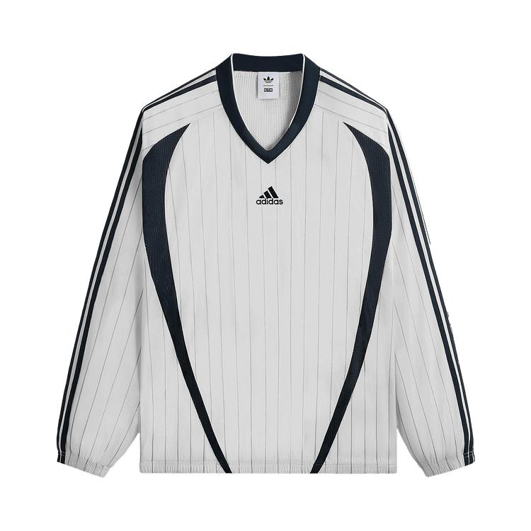 Kith For Adidas Football Pinstripe Long Sleeve V-Neck White Men Tops AAKA5843 XXL
Kith For Adidas Football Pinstripe Long Sleeve V-Neck White Men Tops AAKA5843 XXL