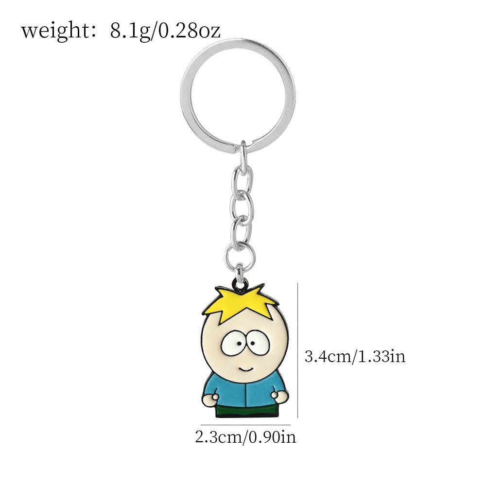 South Park Q-version Character Keychain - Decorative Pendant for Book Bags or Small Gifts
South Park Q-version Character Keychain - Decorative Pendant for Book Bags or Small Gifts