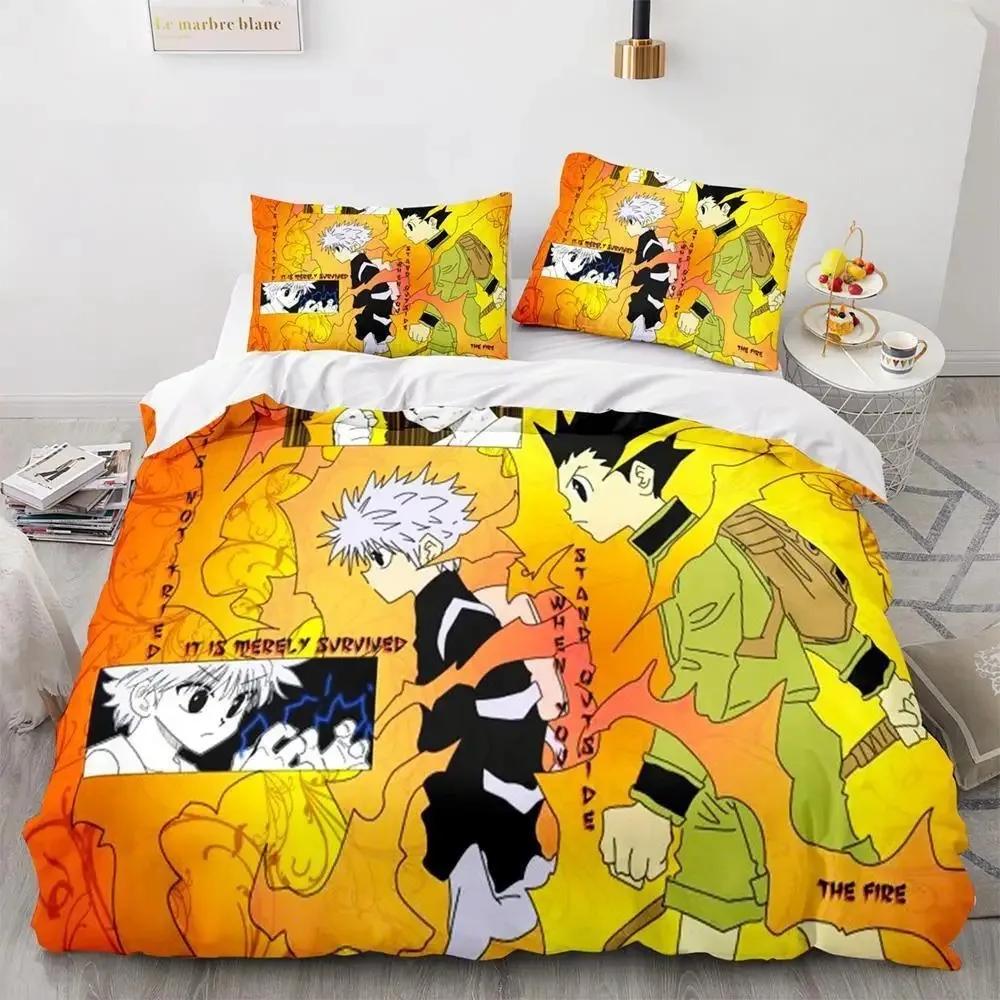 New Fashion HUNTER×HUNTER Beding Set Single Twin Ful Quen King-Sized Dimensionsd Dimensions Bed Linen Set Adult People Kid Bedrom Duvet cover Sets 3D 120*200cm Single
New Fashion HUNTER×HUNTER Beding Set Single Twin Ful Quen King-Sized Dimensionsd Dimensions Bed Linen Set Adult People Kid Bedrom Duvet cover Sets 3D 120*200cm Single
