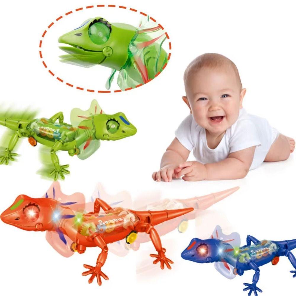 Sounds Lights Electronic Pets Lizard Lizard Crawling Electronic Animal Model Girl Random Color
Sounds Lights Electronic Pets Lizard Lizard Crawling Electronic Animal Model Girl Random Color