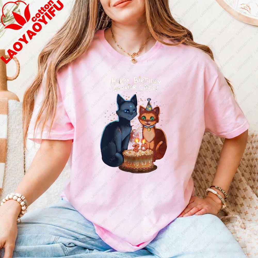 Warriors Cats Cartoon Print Unisex T-Shirt Summer Casual Top for Men Women Asual Crew Neck Short Sleeve XS
Warriors Cats Cartoon Print Unisex T-Shirt Summer Casual Top for Men Women Asual Crew Neck Short Sleeve XS