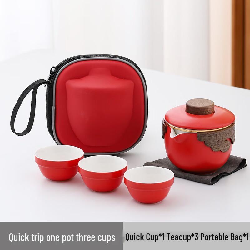 Shangqi Festive Ceramic Tea Set with Infuser
Shangqi Festive Ceramic Tea Set with Infuser