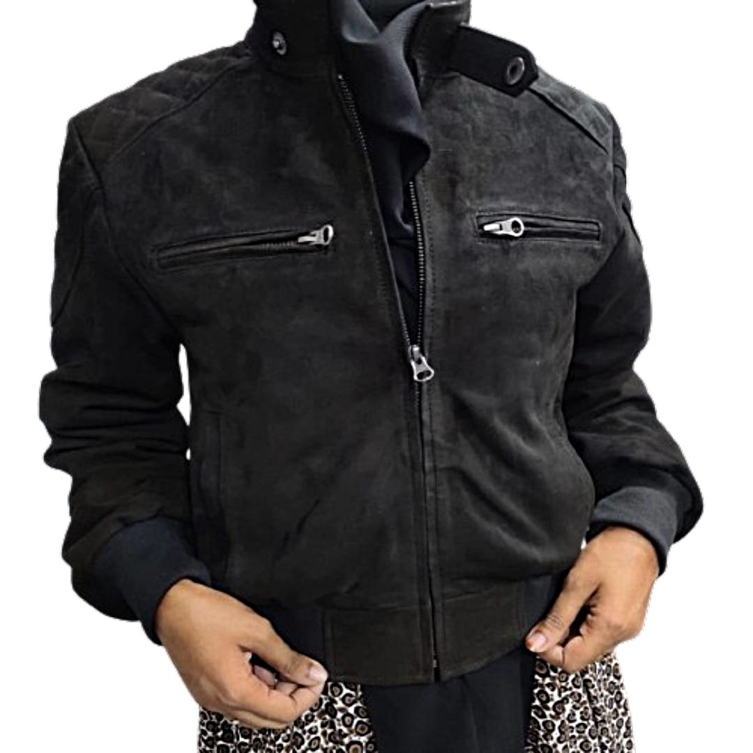 Жіноча натуральна шкіра ягняти, нова чорна замша, байкерська куртка, куртка Cafe Racer, із застібкою-блискавкою та кишенею,| Одяг для вечірок, повсякденний одяг, куртка, подарунок для неї XXL чорний
Жіноча натуральна шкіра ягняти, нова чорна замша, байкерська куртка, куртка Cafe Racer, із застібкою-блискавкою та кишенею,| Одяг для вечірок, повсякденний одяг, куртка, подарунок для неї XXL чорний