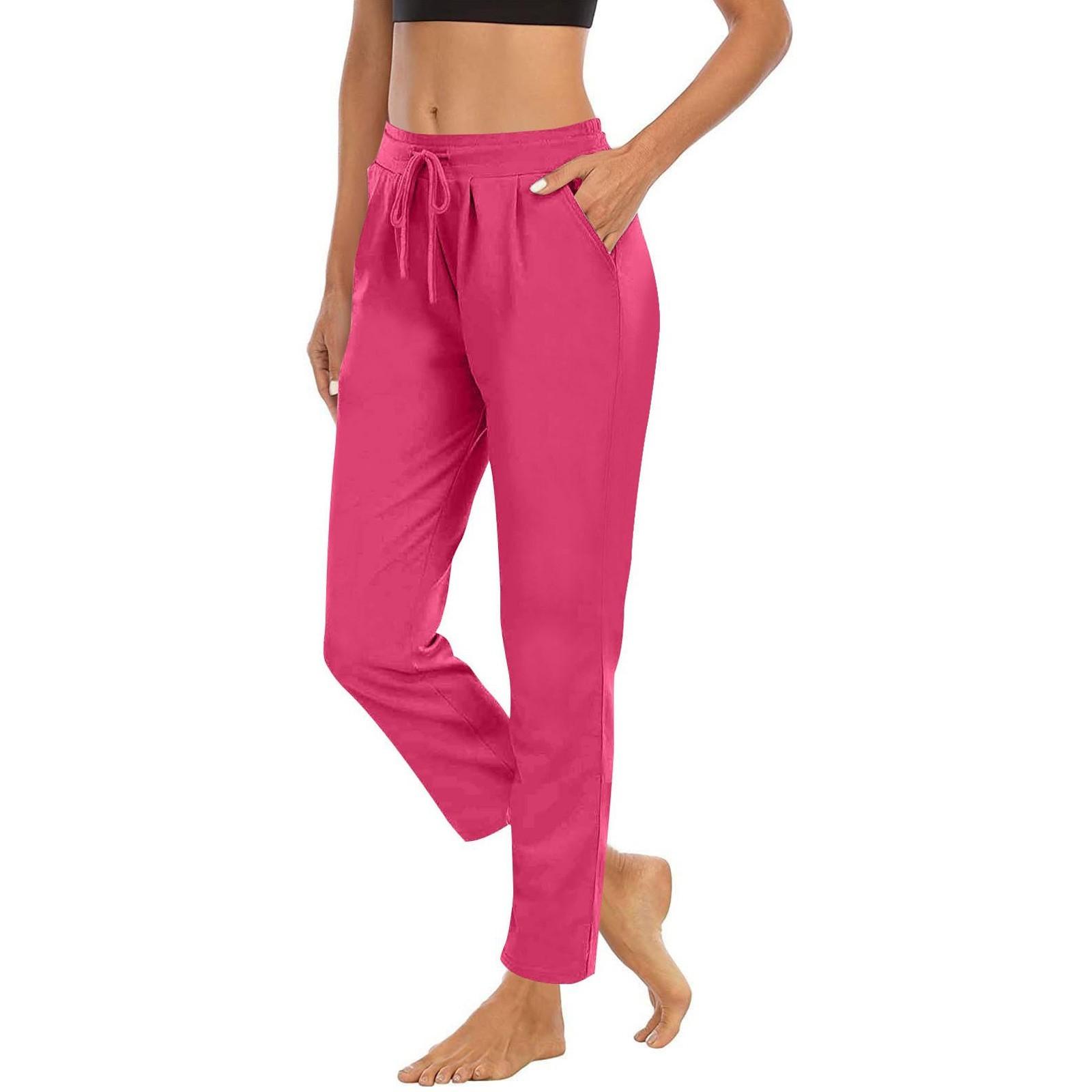 Women s High-waisted Color Drawstring Lace-up Casual Pants Stretch Slim Long Comfortable Pocket Pants M рожевий
Women s High-waisted Color Drawstring Lace-up Casual Pants Stretch Slim Long Comfortable Pocket Pants M рожевий
