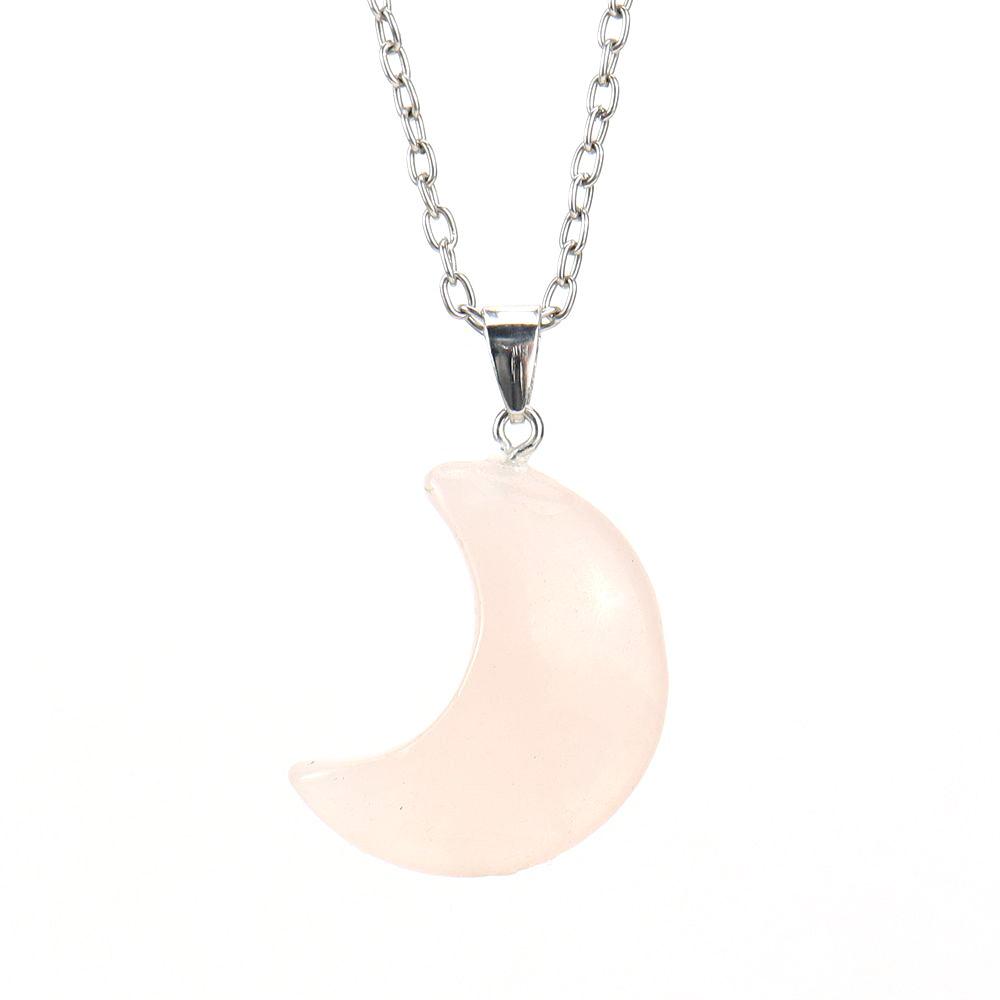 Natural Crystal Rough Stone Amethyst Agate Moon Bud Moon Pendant Necklace N663 рожевий кварц кольору
Natural Crystal Rough Stone Amethyst Agate Moon Bud Moon Pendant Necklace N663 рожевий кварц кольору